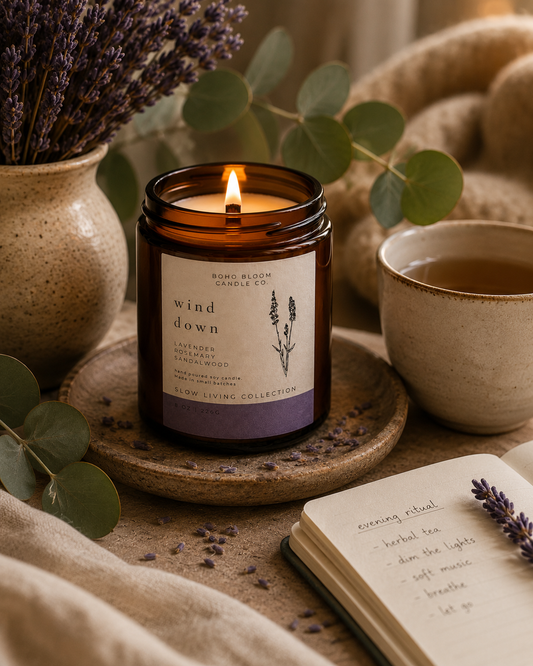 Wind Down Soy Candle