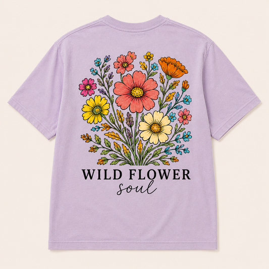 Wild Flower Soul Graphic Tee