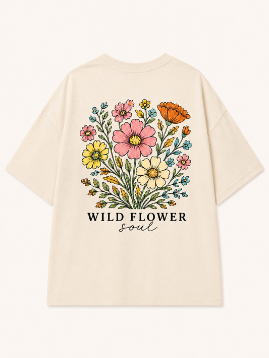 Wild Flower Soul Graphic Tee