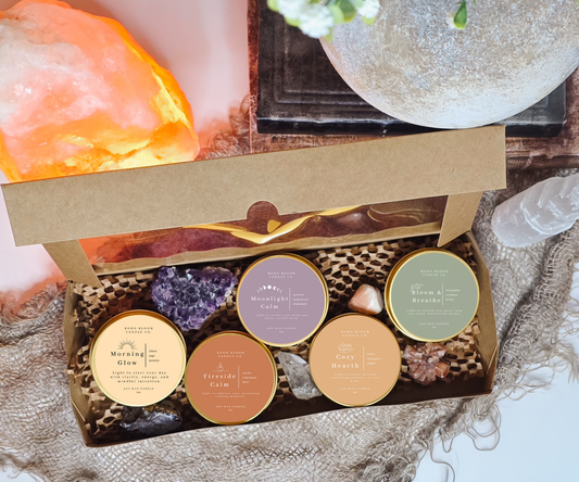 Ritual Candle Discovery Pack – 5 Travel Tin Candles