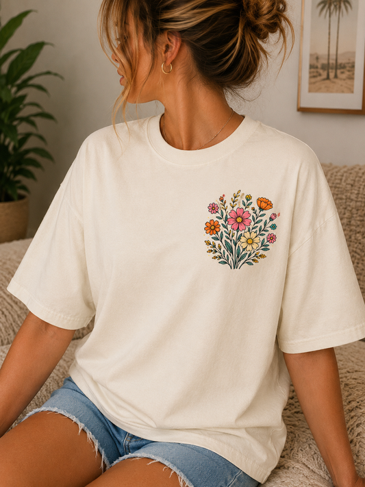 Wild Flower Soul Graphic Tee