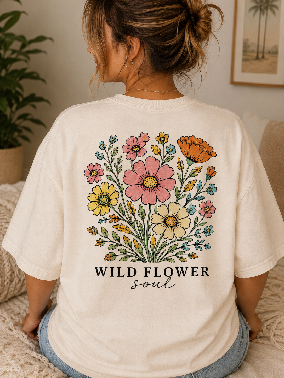 Wild Flower Soul Graphic Tee