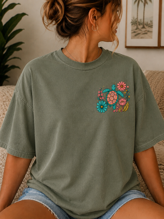 Go With The Flow Graphic Tee