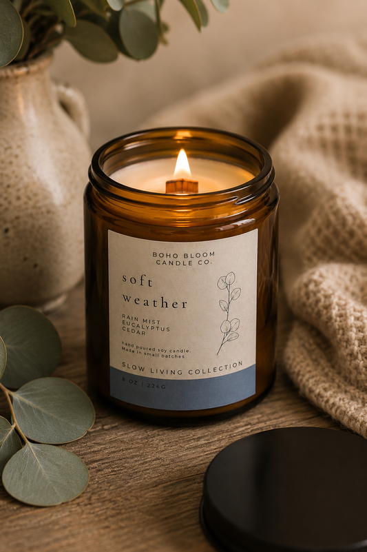 Soft Weather Soy Candle