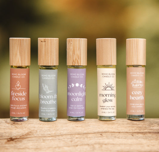 Crystal-Infused Roll-On Oils