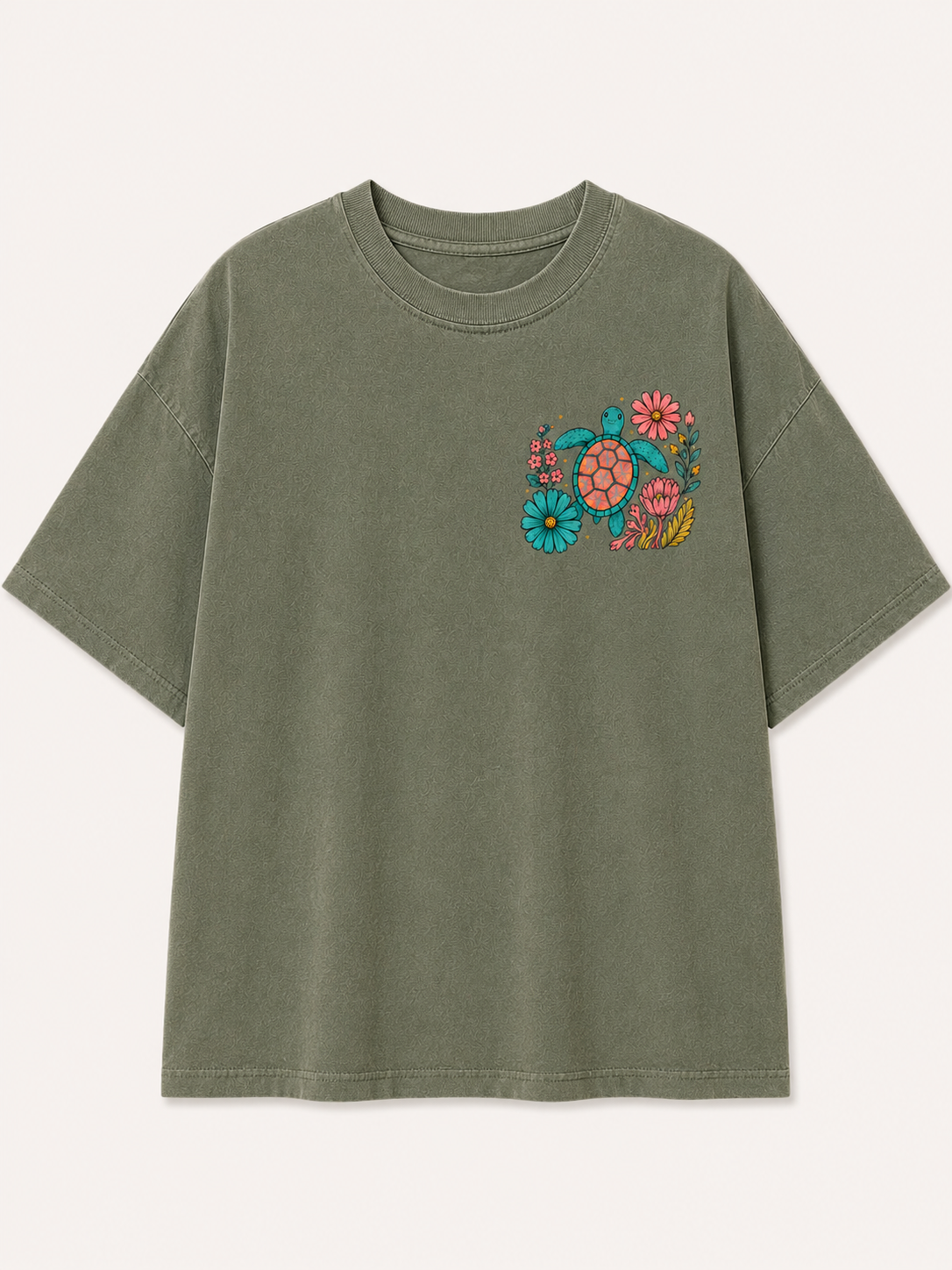 Go With The Flow Graphic Tee