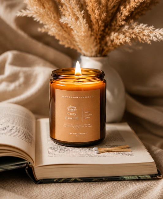 Cozy Hearth Soy Candle