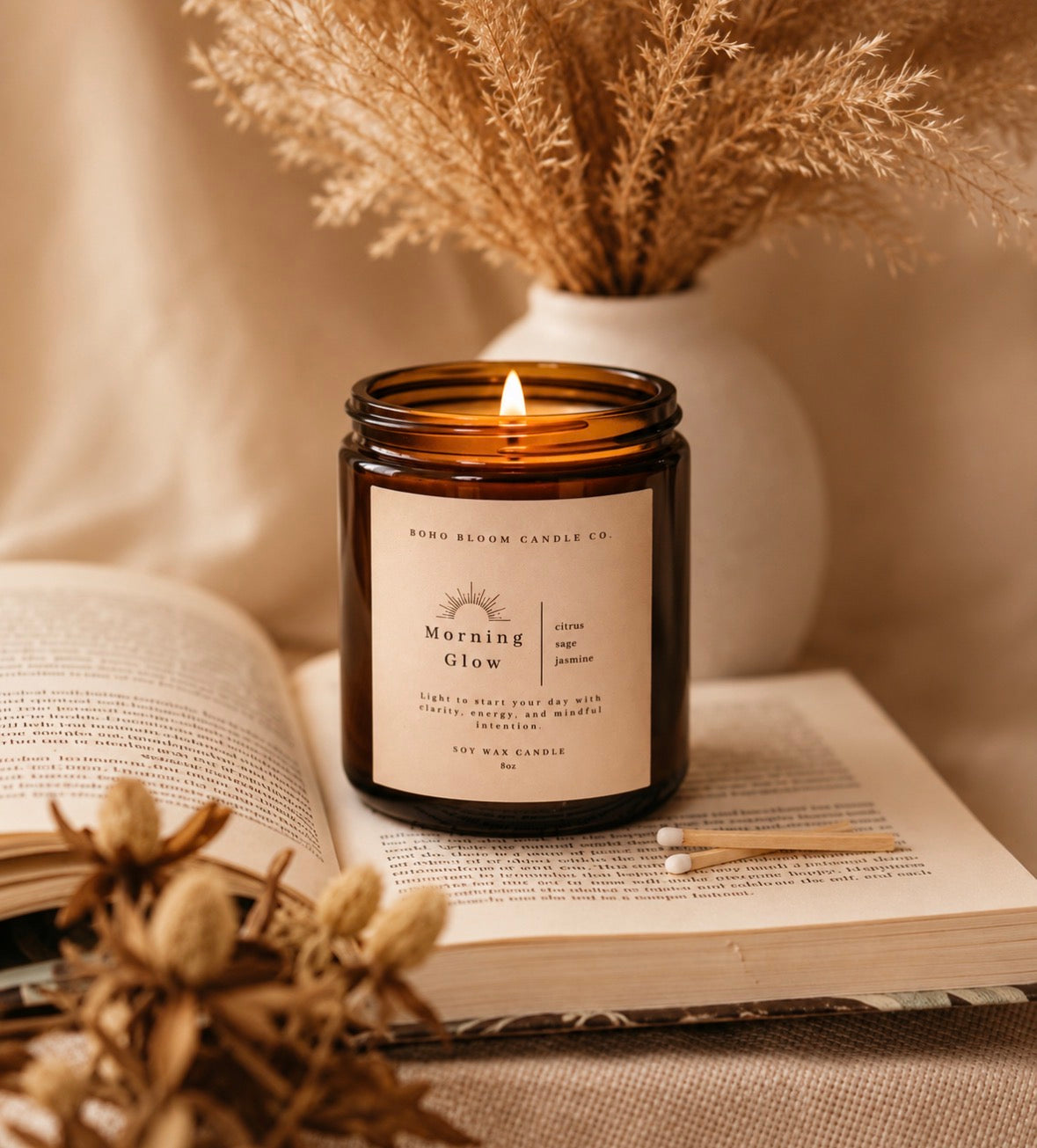 Morning Glow Soy Candle