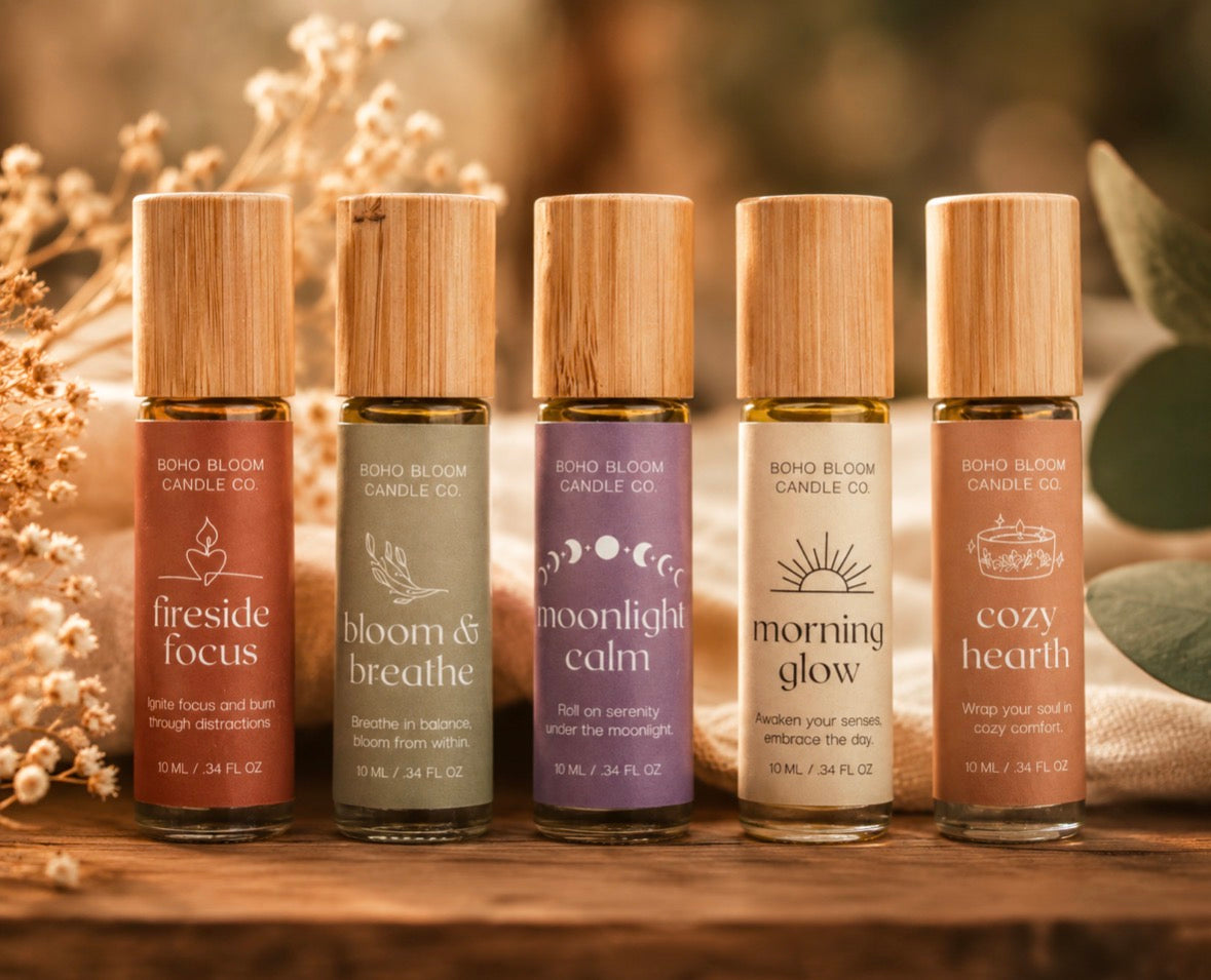 Essential Oil Roll-On Oils | Aromatherapy Wellness Oils