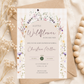 Wildflower Baby Shower Invitation Template